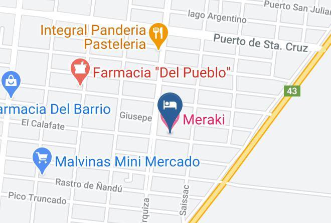 Deseado - Meraki Hotel Maps