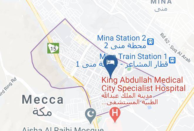 Meral Hotel Mecca Map