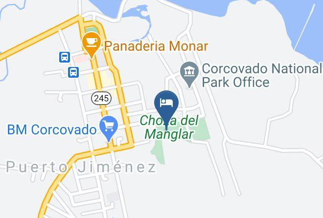 Golfito - Mercadito La Chosa Maps