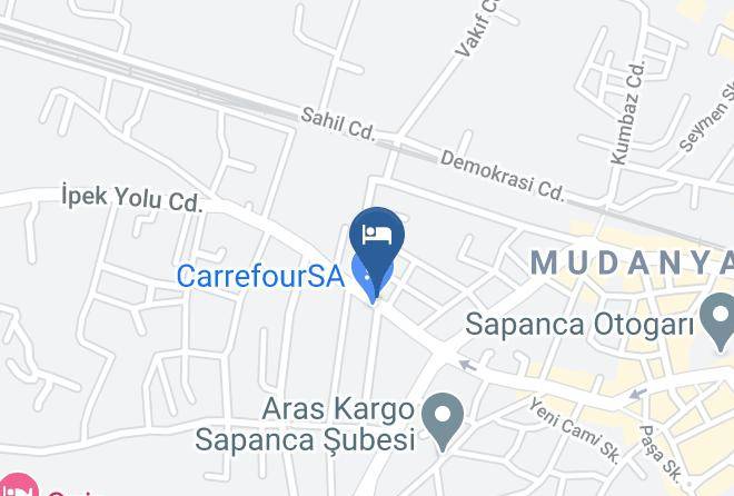 Sapanca - Mercan Bungalov Maps