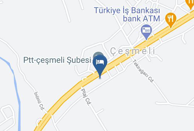Cesmeli - Mercan Koy Otel Maps