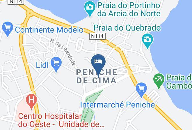 Peniche - Mercearia D'alegria Maps