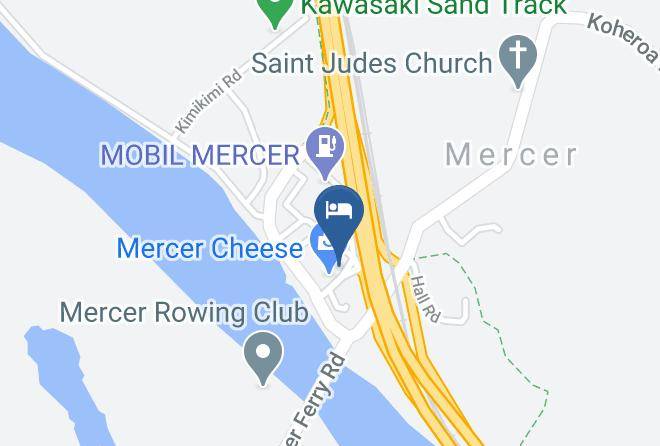 Mercer Motel Map