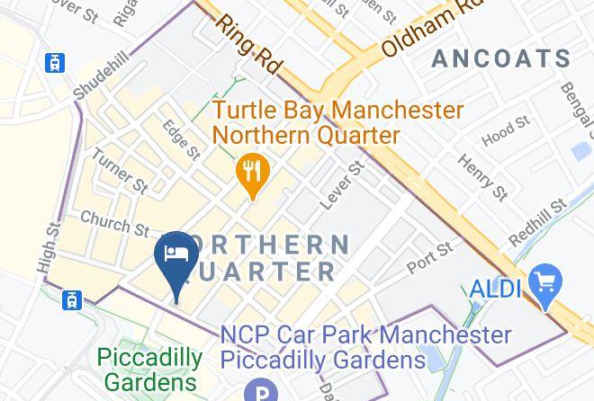 Greater Manchester - Merchant Hotel Maps