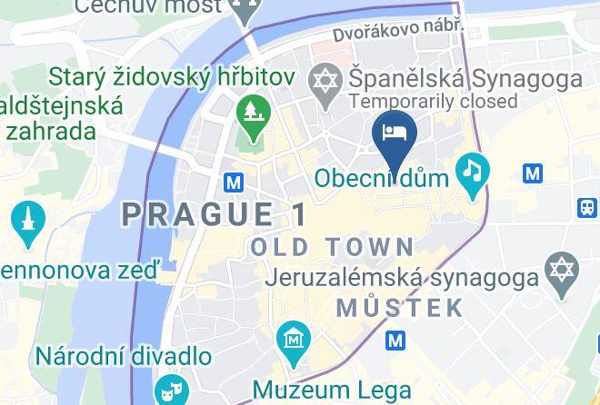 Prague - Merchant's Yard Residence Maps
