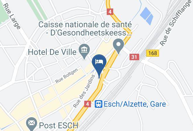 Esch Sur Alzette - Mercur Sarl Maps