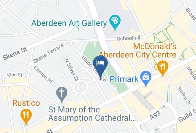 Aberdeen City - Mercure Aberdeen Caledonian Hotel Maps