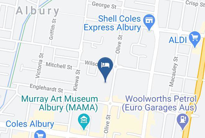 Albury - Mercure Albury Maps