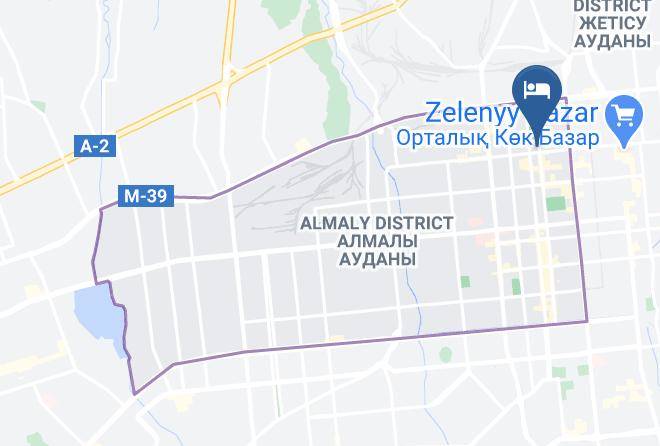 Almaty City - Mercure Almaty City Center Maps