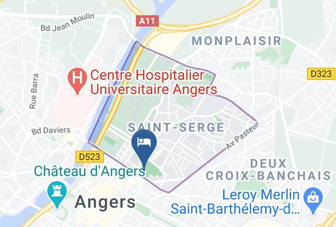 Maine Et Loire - Mercure Angers Centre De Congres Maps