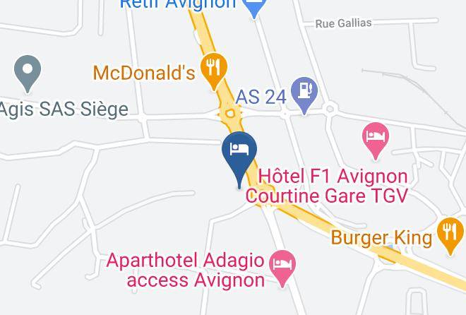 Vaucluse - Mercure Avignon Gare Tgv Maps