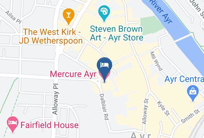 South Ayrshire - Mercure Ayr Hotel Maps