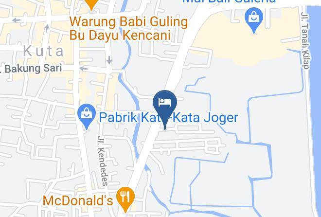 Badung Regency - Mercure Bali Harvestland Kuta Maps