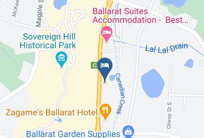 Ballarat - Mercure Ballarat Hotel & Convention Centre Maps