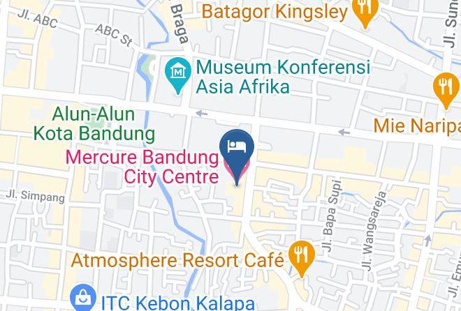 Mercure Bandung City Centre Map