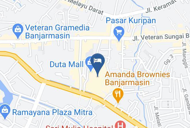 Banjarmasin - FUGO Hotel Banjarmasin Maps