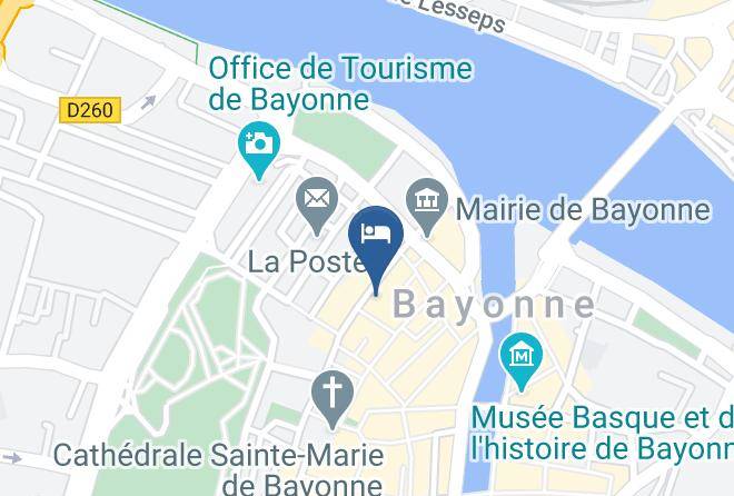 Pyrenees Atlantiques - Mercure Bayonne Centre Le Grand Hotel Maps