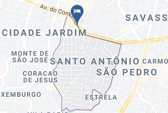 Belo Horizonte - Mercure Belo Horizonte Lourdes Maps