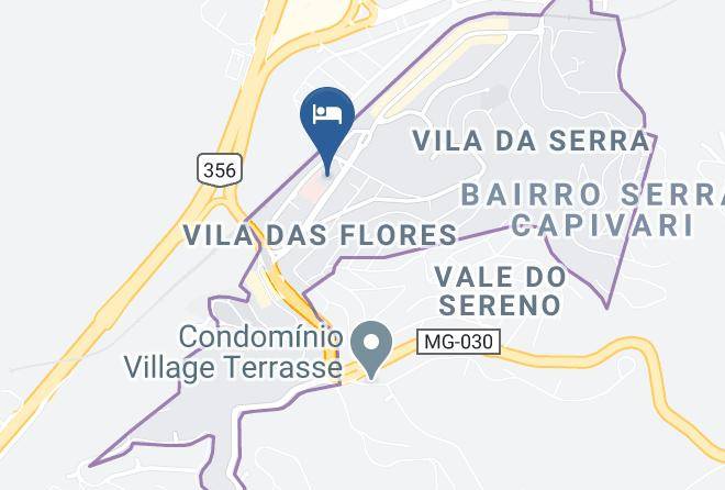 Nova Lima - Mercure Belo Horizonte Vila Da Serra Hotel Maps