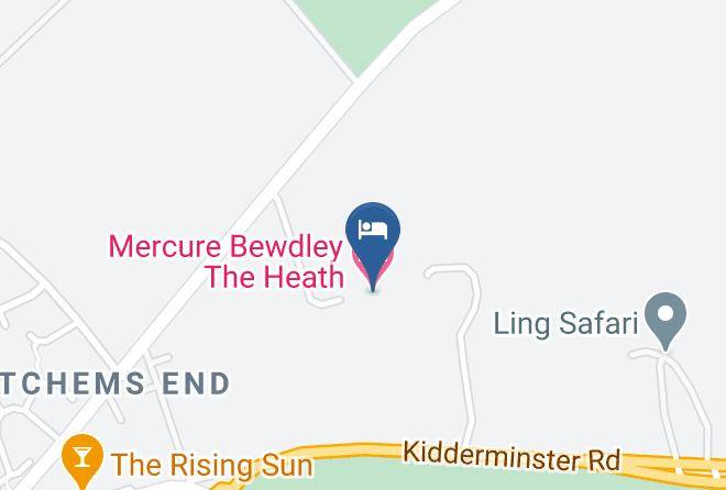 Mercure Bewdley The Heath Hotel Map