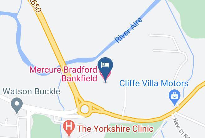 Bradford - Mercure Bradford Bankfield Hotel Maps