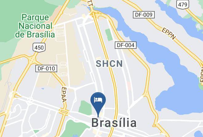 Brasilia - Mercure Brasilia Lider Hotel Maps