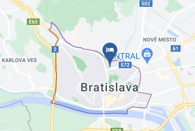 Mercure Bratislava Centrum Hotel Map