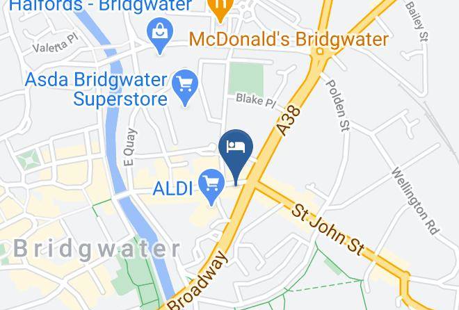 Somerset - Mercure Bridgwater Hotel Maps