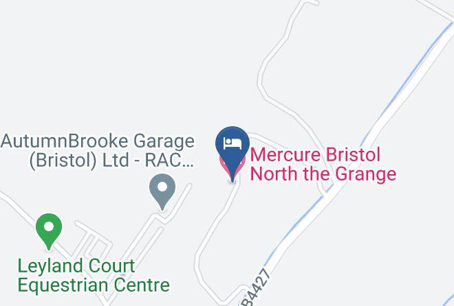 Mercure Bristol North The Grange Hotel Map