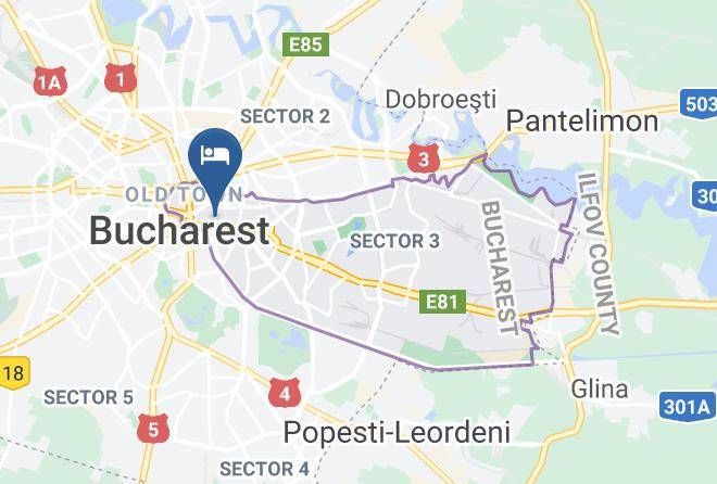 Bucharest - Mercure Bucharest Unirii Maps