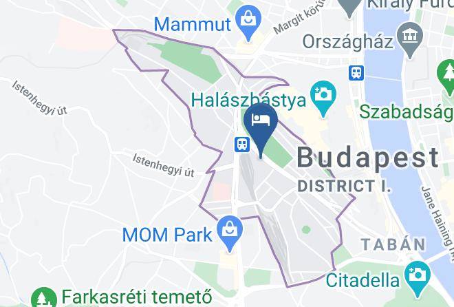 Budapest Krisztinavaros - Mercure Budapest Castle Hill Maps