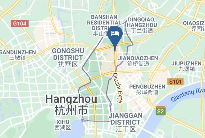Hangzhou - Mercure Business Hotel Maps