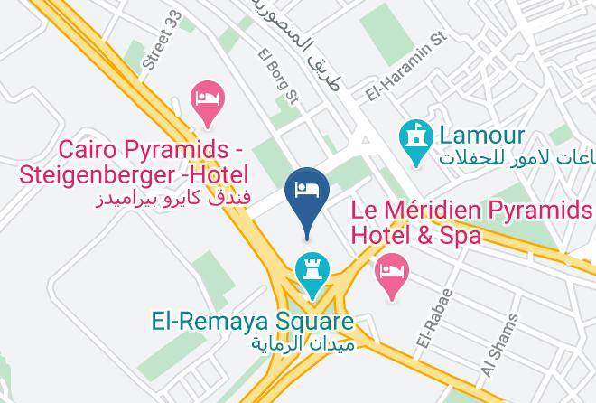 Mercure Cairo Le Sphinx Hotel Map