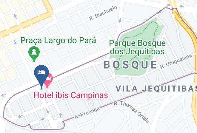 Campinas - Mercure Campinas Maps