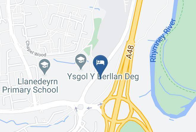 Mercure Cardiff North Hotel Map