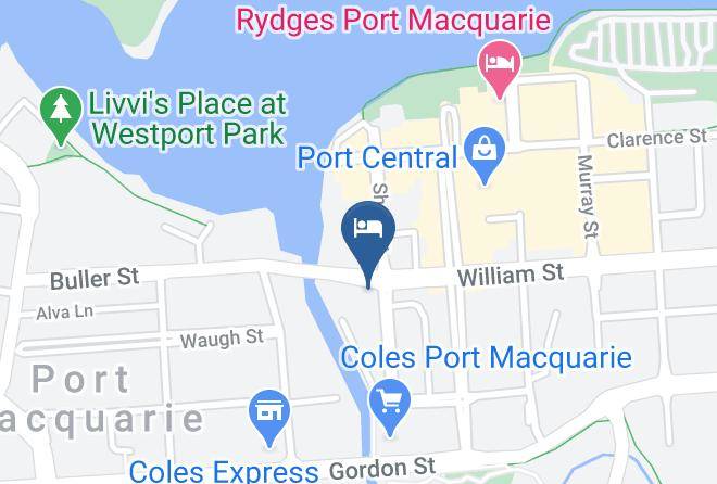 Port Macquarie Hastings - Mantra Quayside Port Macquarie Maps