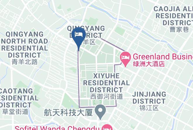 Chengdu - Mercure Chengdu Chunxi Taikoo Li Maps