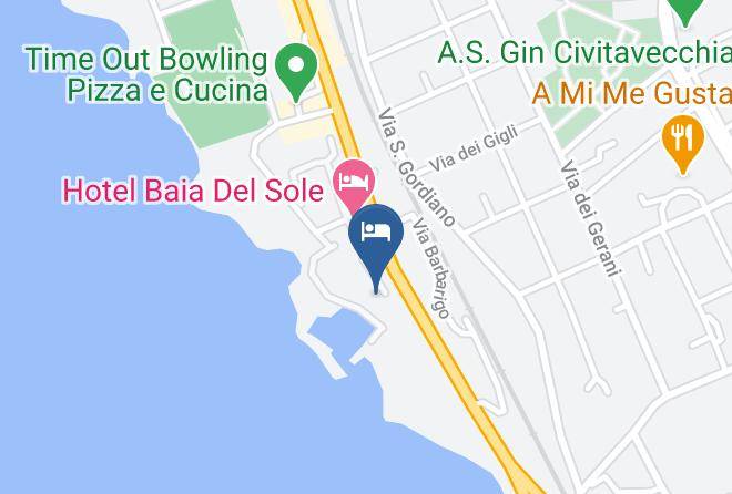 Rome - Mercure Civitavecchia Sunbay Park Hotel Maps