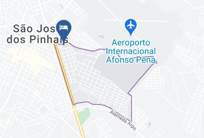 Sao Jose Dos Pinhais - Mercure Curitiba Aeroporto Hotel Maps