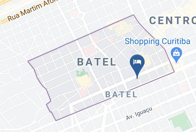 Curitiba - Mercure Curitiba Batel Hotel Maps