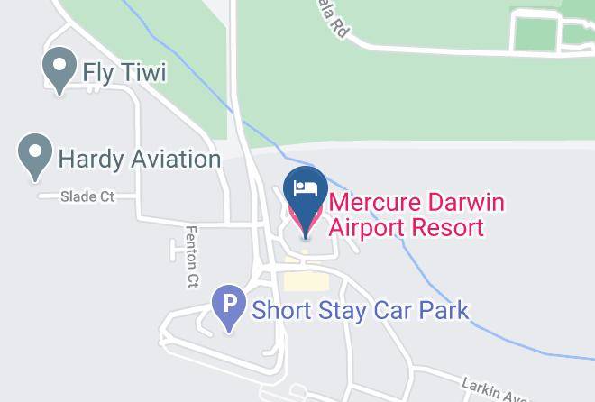 Mercure Darwin Airport Resort Map
