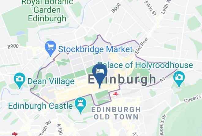 Edinburgh City - Mercure Edinburgh City Princes Street Hotel Maps