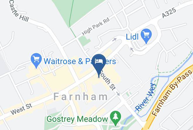 Surrey - Mercure Farnham Bush Hotel Maps