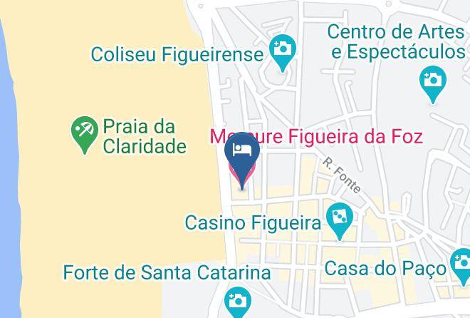 Figueira Da Foz - Vila Gale Collection Figueira Da Foz Maps