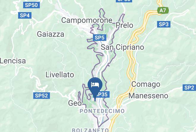 Genoa - Mercure Genova San Biagio Maps