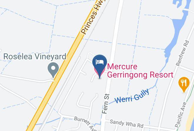 Kiama - Mercure Gerringong Resort Maps