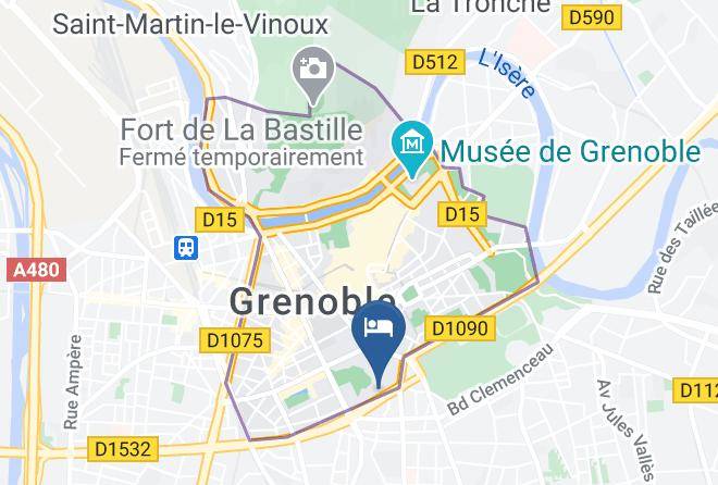 Isere - Mercure Grenoble Centre Alpotel Maps