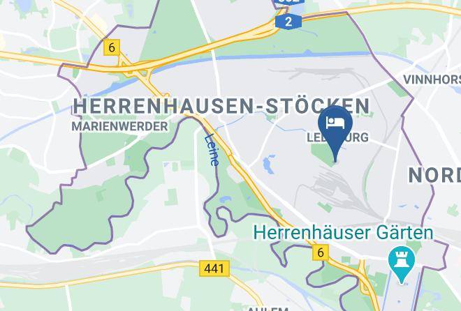 Stadt Hannover - Mercure Hotel Am Entenfang Hannover Maps