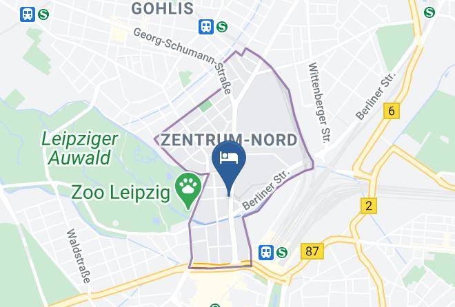 Leipzig - Art Hotel City Leipzig Maps