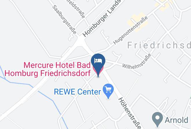 Mercure Hotel Bad Homburg Friedrichsdorf Map